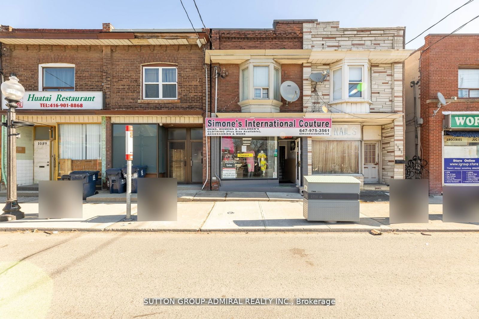 Store W/Apt/Office for sale at 1085 Weston Road, Toronto, Mount Dennis, M6N 3S3 - MLS: W11953809