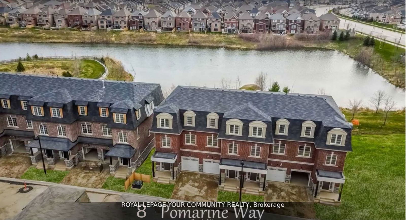 Townhouse for sale at 8 Pomarine Way, Brampton, Credit Valley, L6X 0E4 - MLS: W11955062