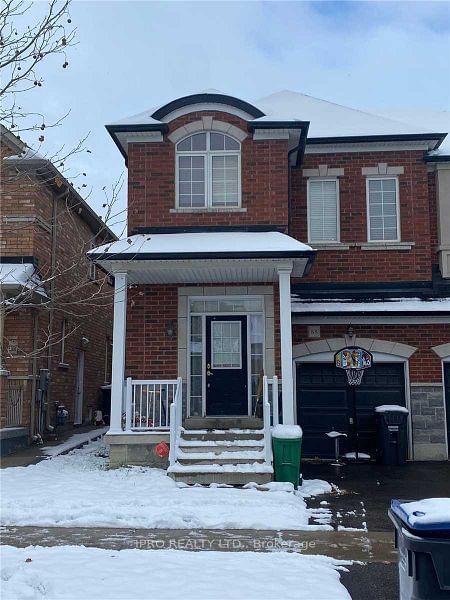 Semi-Detached House for sale at 88 Templehill Road, Brampton, Sandringham-Wellington, L6R 3S1 - MLS: W11955928