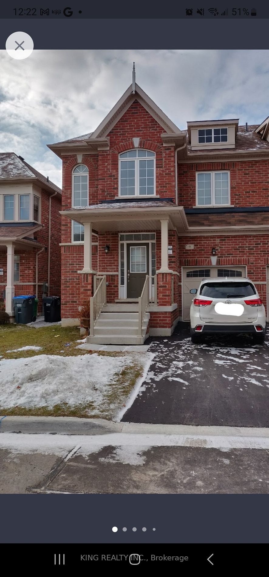 Semi-Detached House for lease at 9 Monceau Road, Brampton, Northwest Brampton, L7A 4E6 - MLS: W11956569