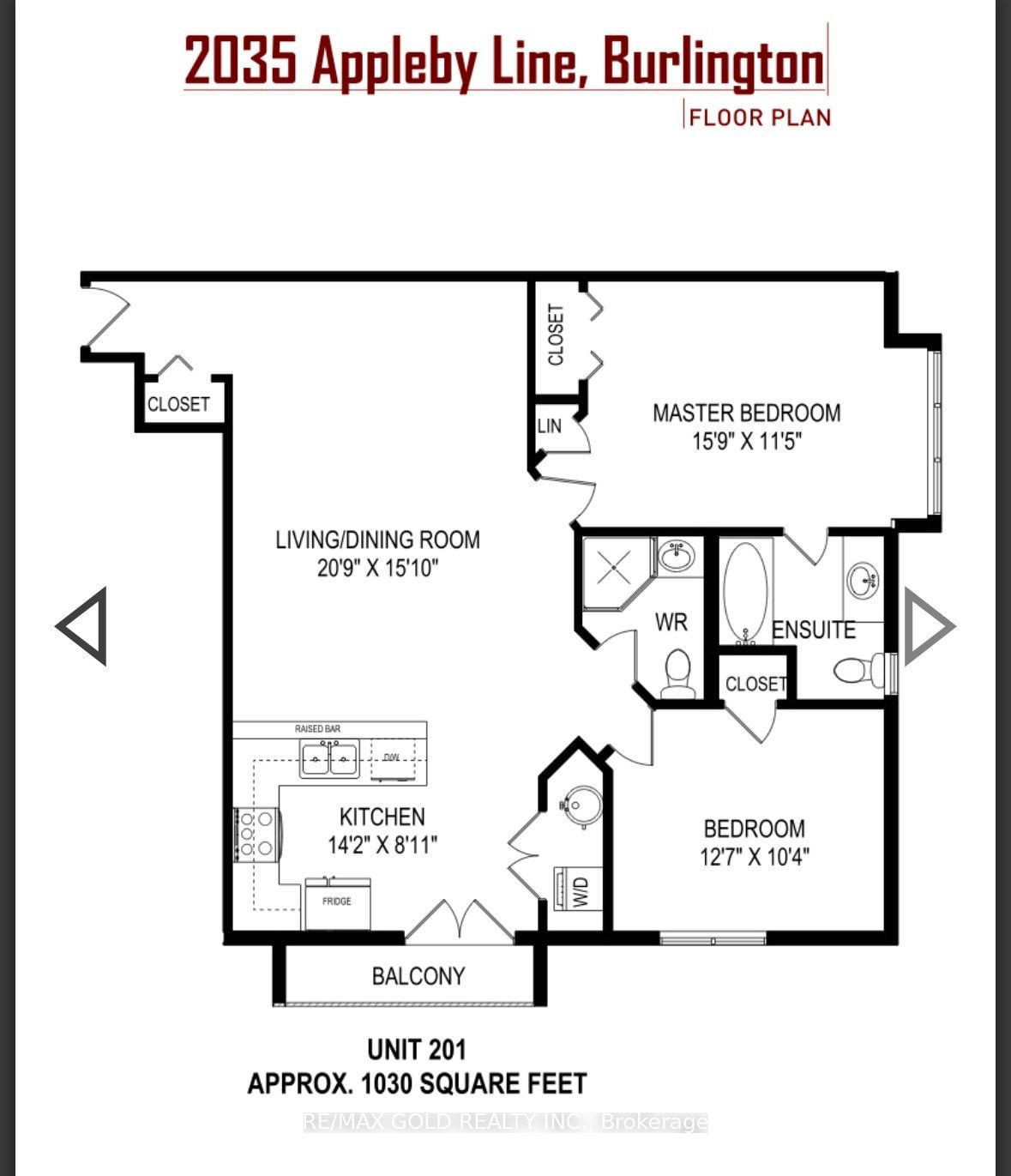 Condo sold at 201-2035 Appleby Line, Burlington, Uptown, L7L 7G8 - MLS: W11956750