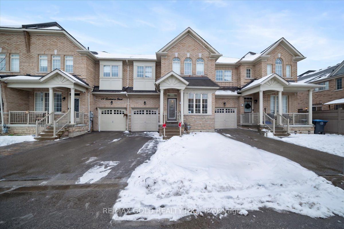 Townhouse for sale at 19 Trentonian Street, Brampton, Sandringham-Wellington North, L6R 0B3 - MLS: W11957284