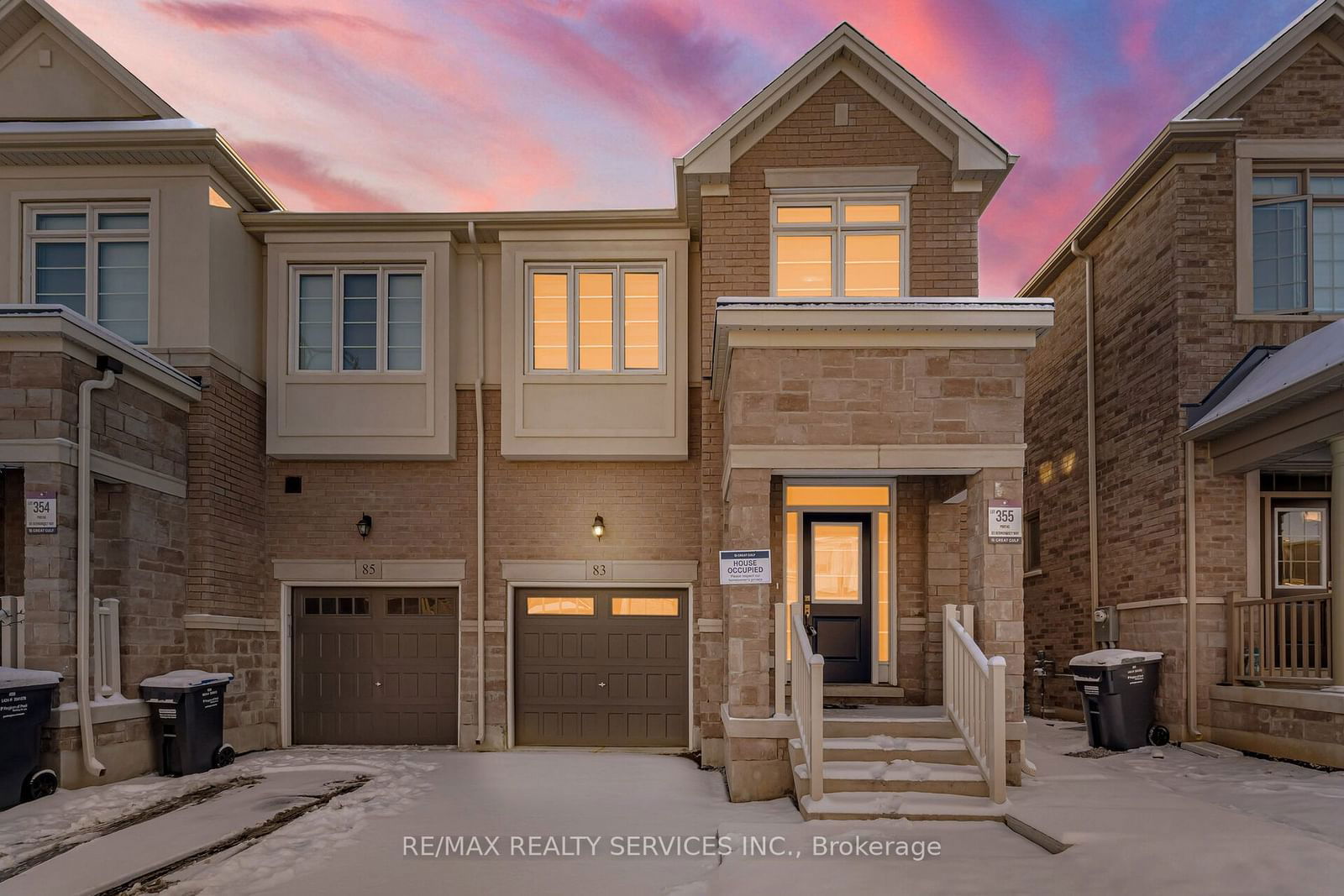 Townhouse for lease at 83 Bermondsey Way, Brampton, Bram West, L6Y 6J8 - MLS: W11958176