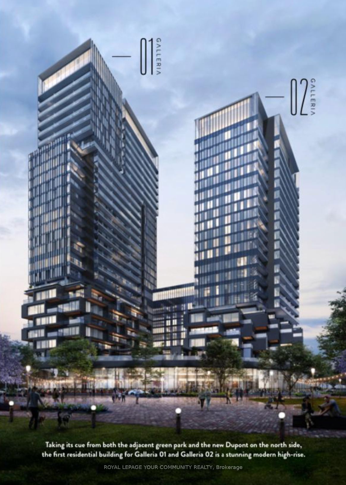 Condo leased at 1201-10 Graphophone Grve, Toronto, Dovercourt-Wallace Emerson-Junction, M6H 0E5 - MLS: W11959670