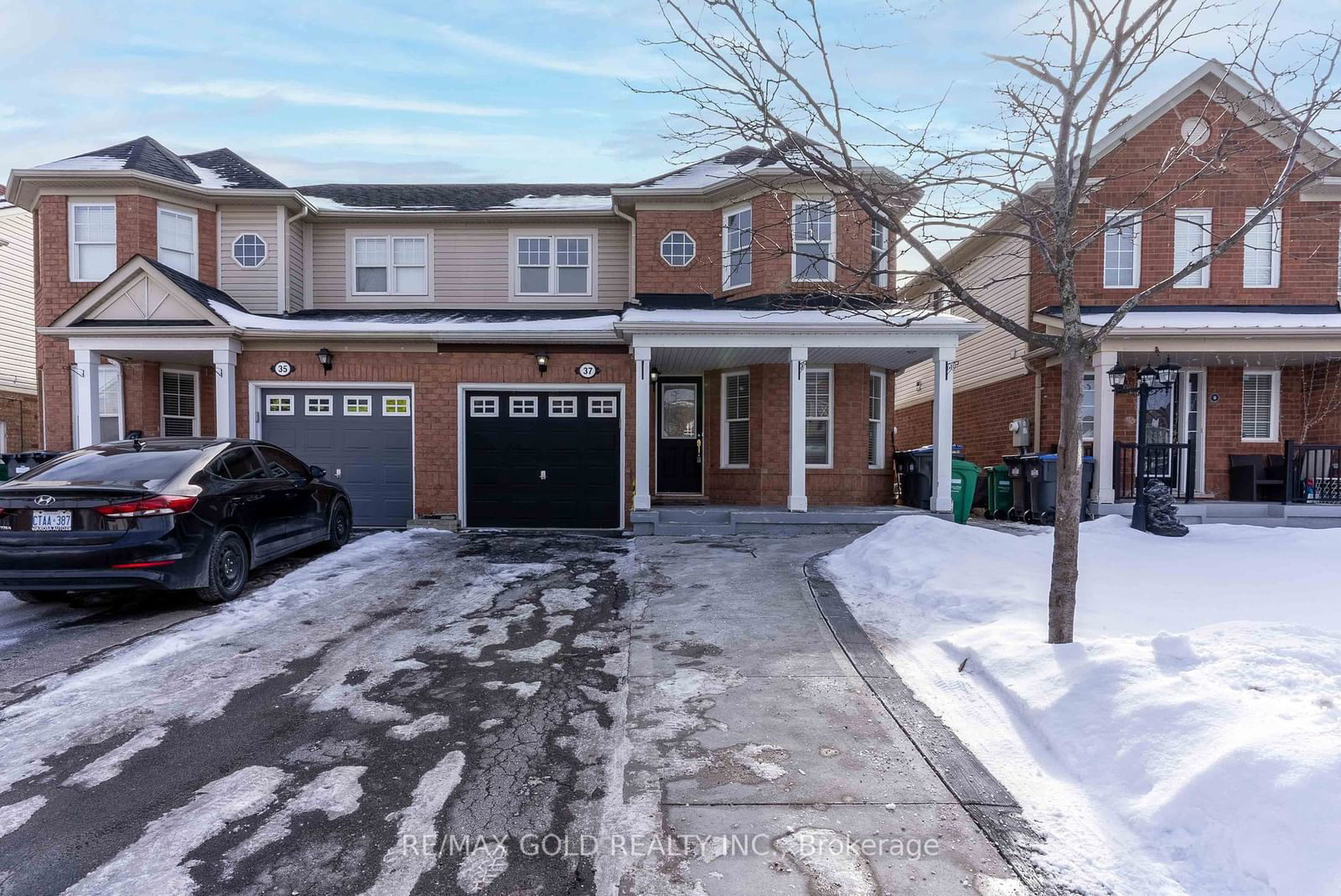 Semi-Detached House for sale at 37 Keats Terrace, Brampton, Fletcher's Meadow, L7A 3N1 - MLS: W11959681