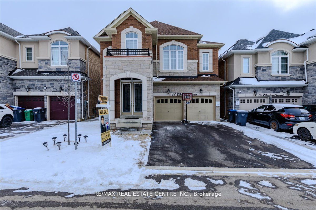 Detached House sold at 18 Elverton Crescent, Brampton, Northwest Brampton, L7A 4Z4 - MLS: W11959760