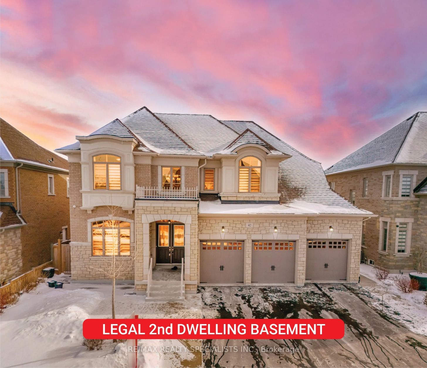 Detached House for sale at 42 Balloon Crescent, Brampton, Toronto Gore Rural Estate, L6P 4B8 - MLS: W11962221