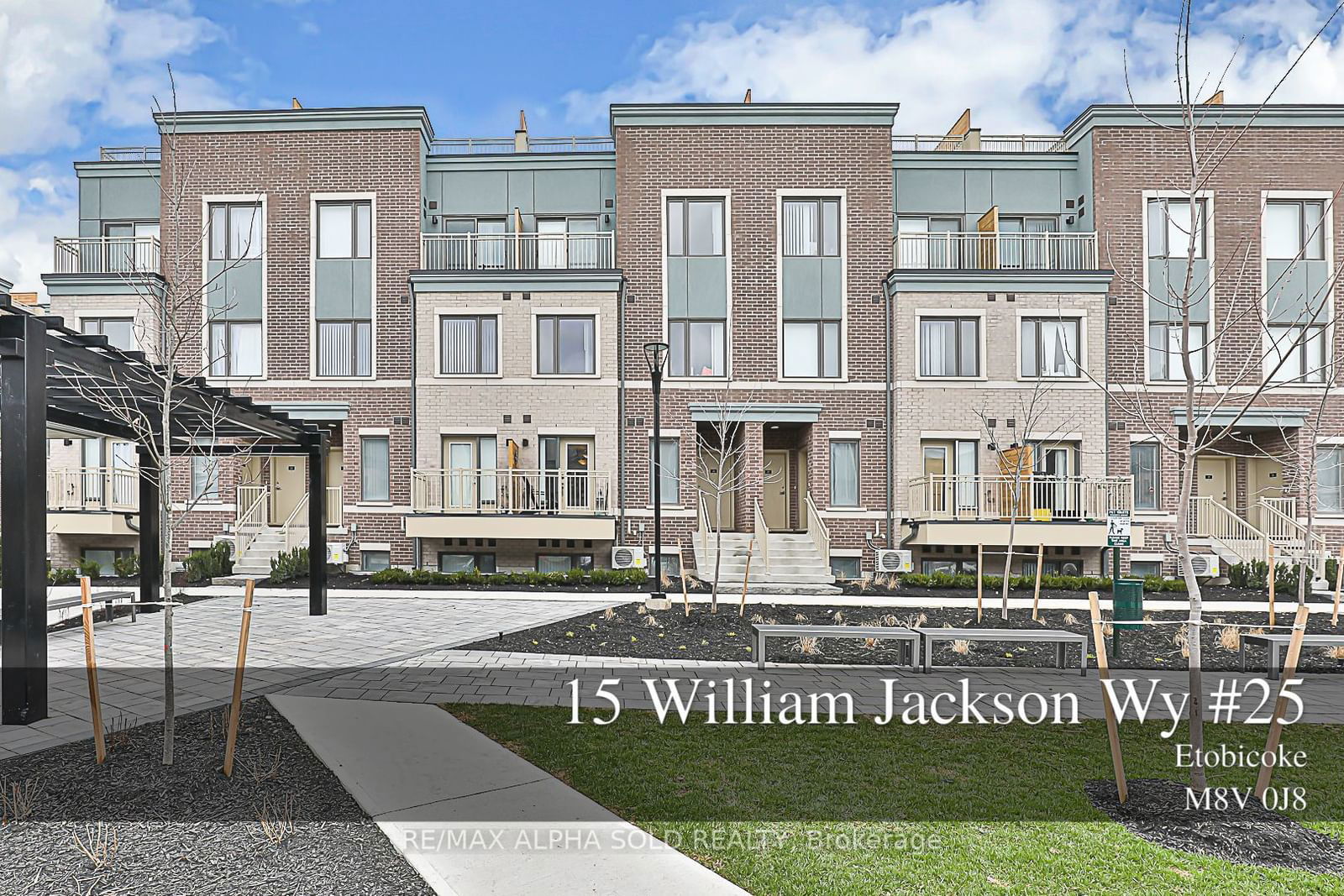 Townhouse for lease at 25-15 William Jackson Way, Toronto, New Toronto, M8V 0J8 - MLS: W11962332