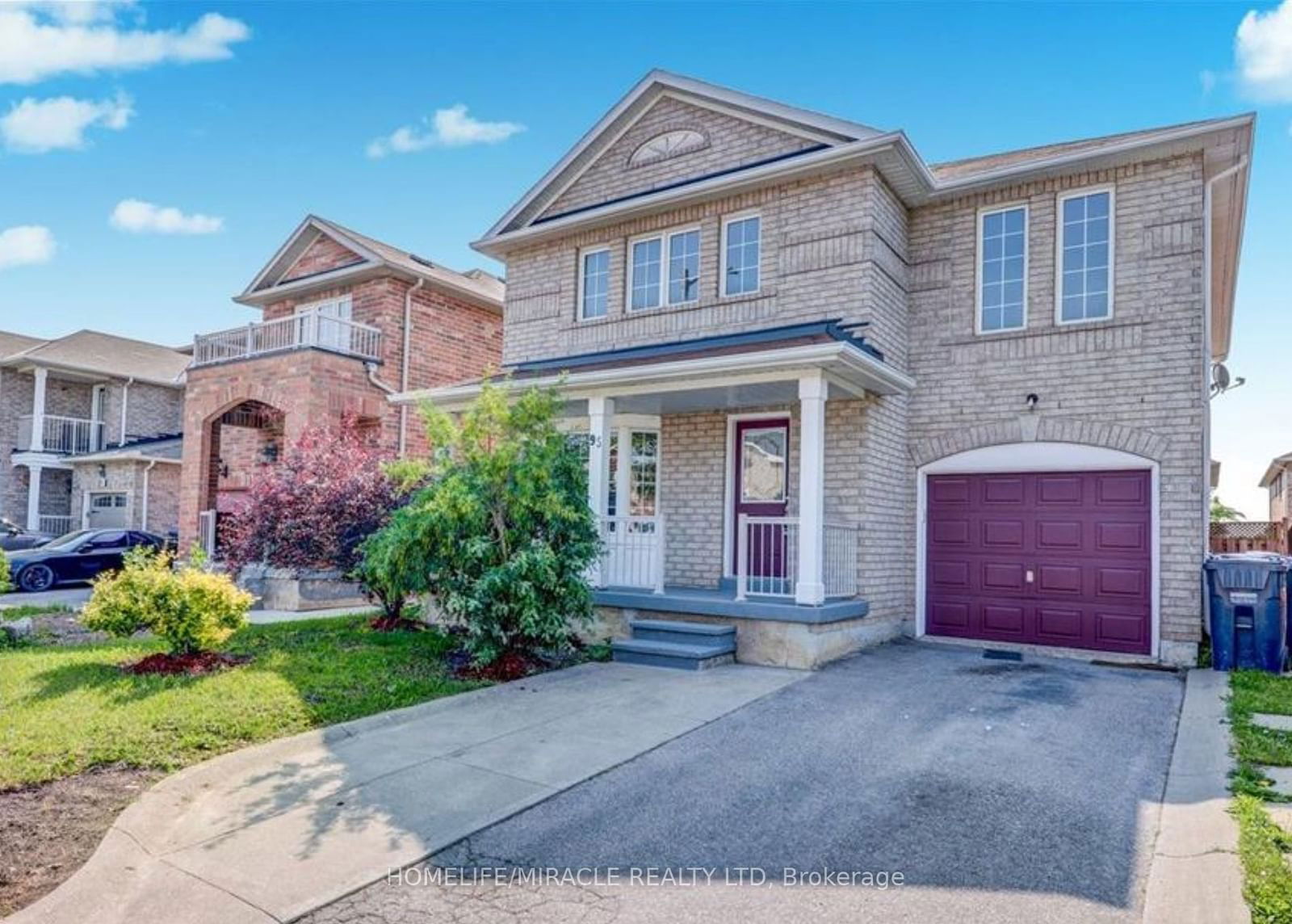 Detached House for lease at 95 luella Crescent, Brampton, Fletcher's Meadow, L7A 3H5 - MLS: W11963183