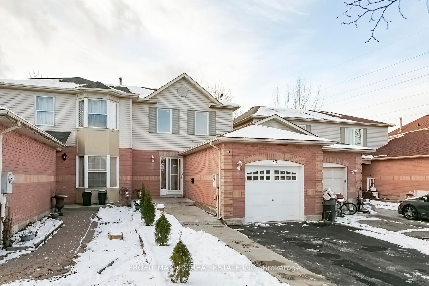 Townhouse for sale at 47 Saddlecreek Court, Brampton, Fletcher's Creek South, L6Y 4V6 - MLS: W11964848