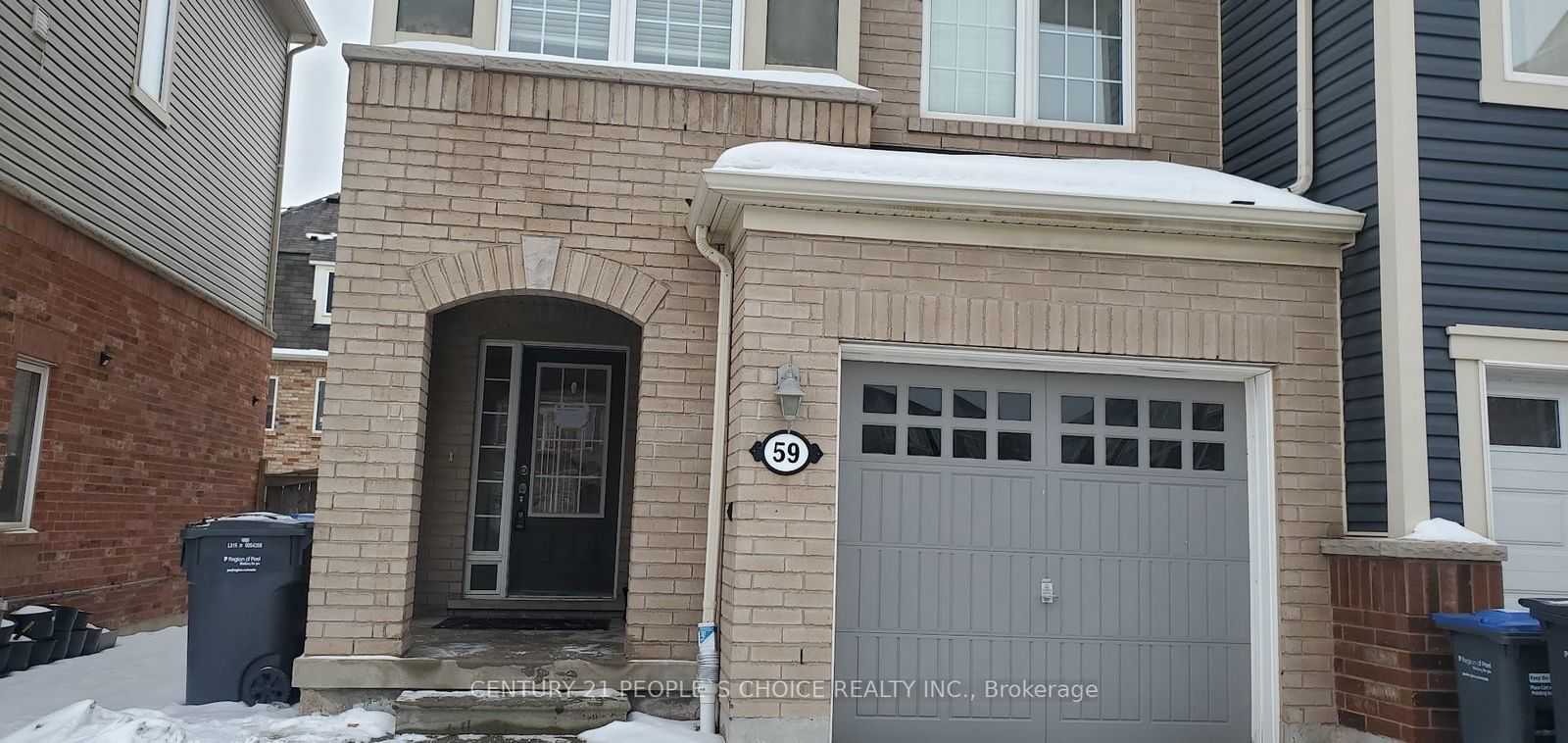 Townhouse for lease at 59 Betterton Crescent, Brampton, Northwest Brampton, L7A 0S6 - MLS: W11966022