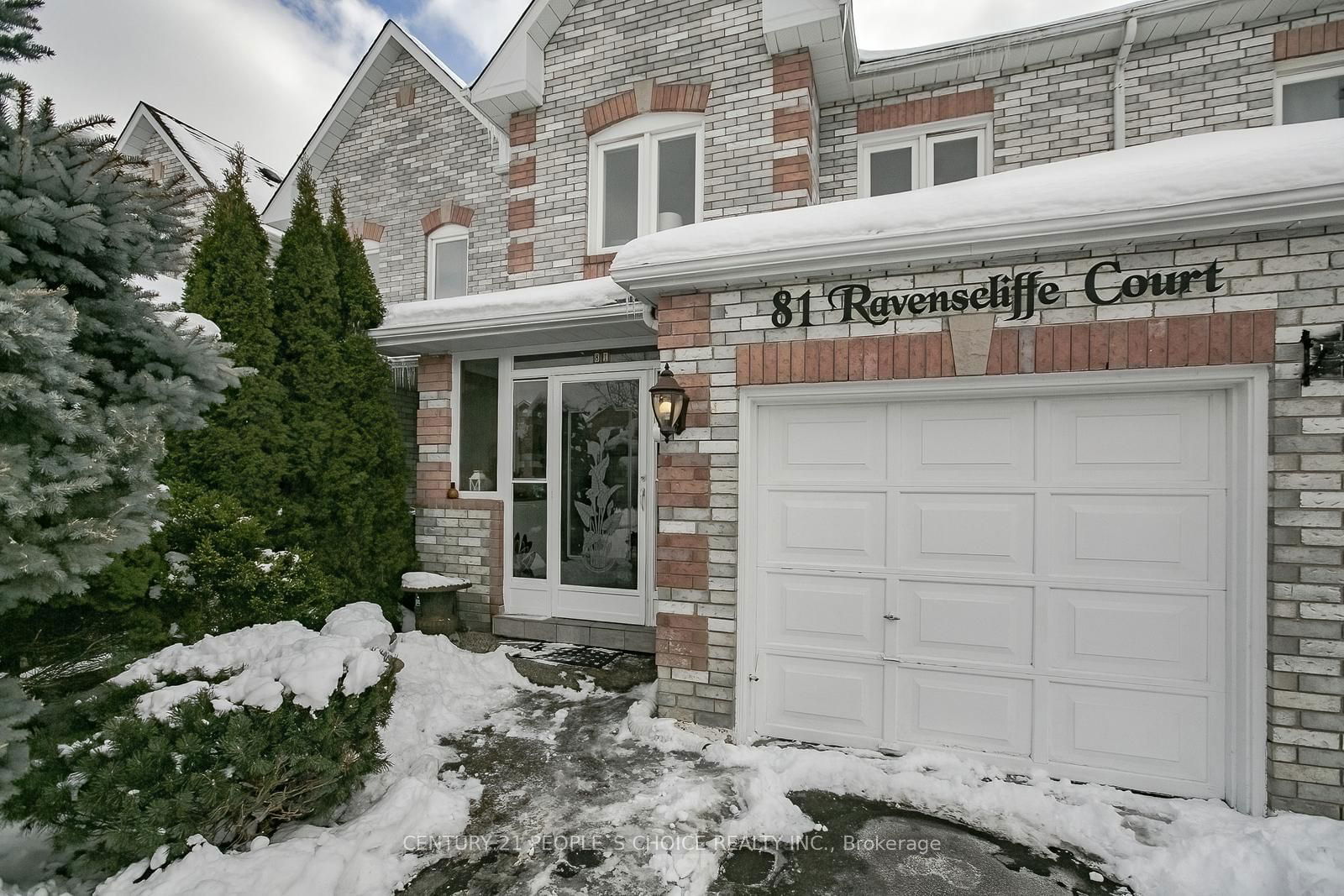 Townhouse for sale at 81 Ravenscliffe Court, Brampton, Northwood Park, L6X 4N9 - MLS: W11967215