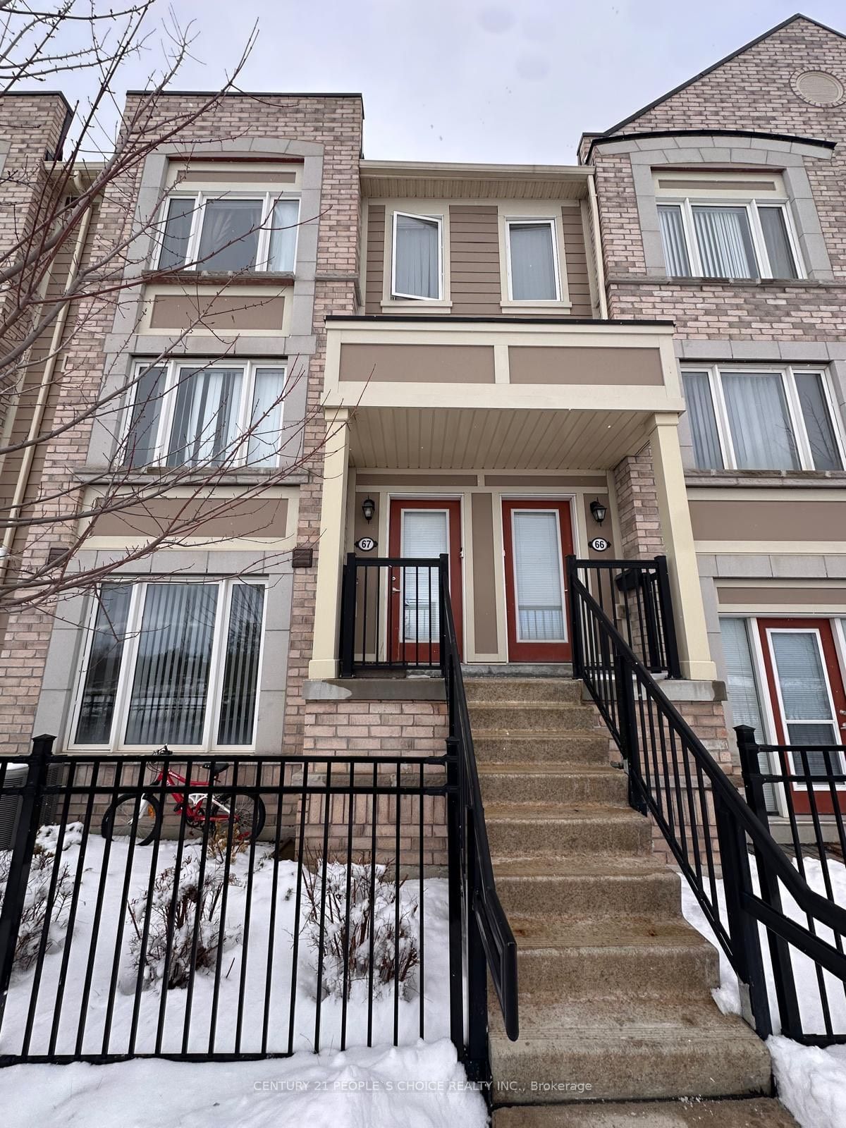 Townhouse for lease at 67-1 Beckenrose Court, Brampton, Bram West, L6Y 6G2 - MLS: W11968492