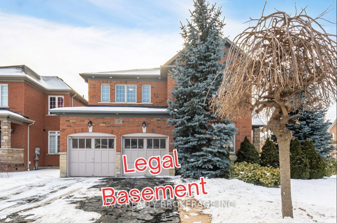 Detached House for sale at 25 Laurentide Crescent, Brampton, Vales of Castlemore North, L6P 1Y3 - MLS: W11969430