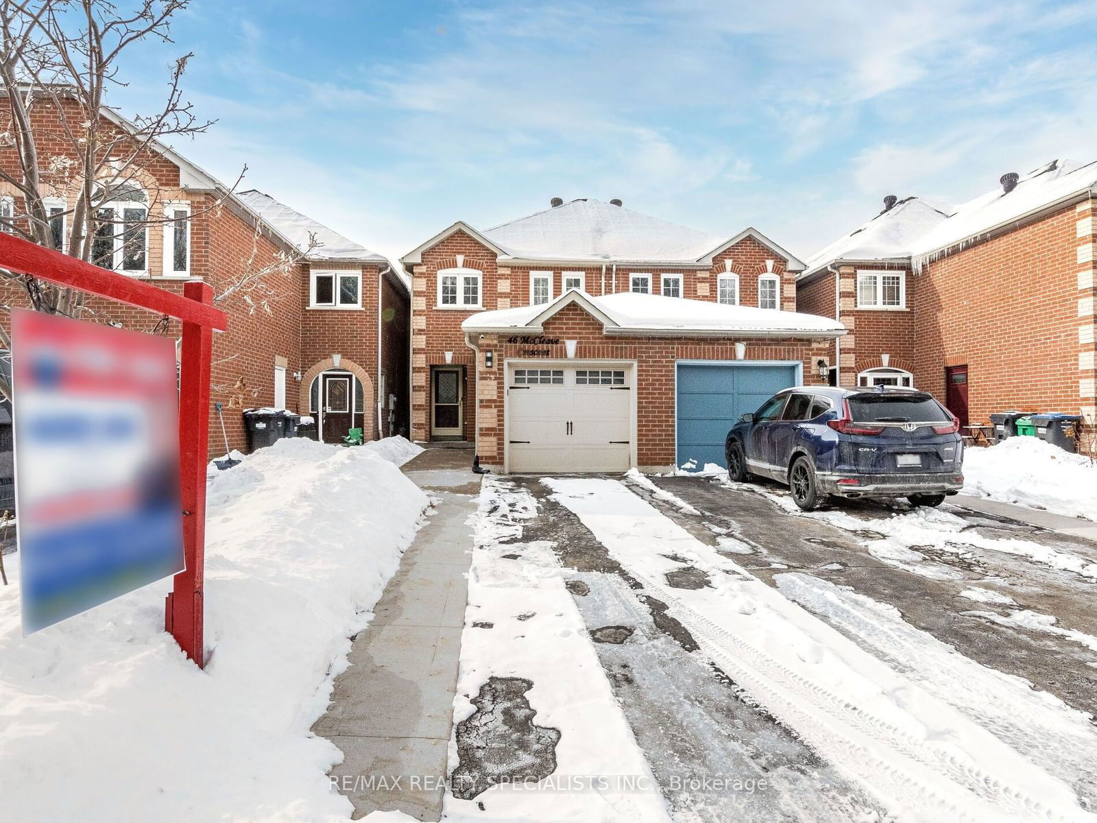 Semi-Detached House for sale at 46 MCCLEAVE Crescent, Brampton, Fletcher's West, L6Y 4Z5 - MLS: W11969930