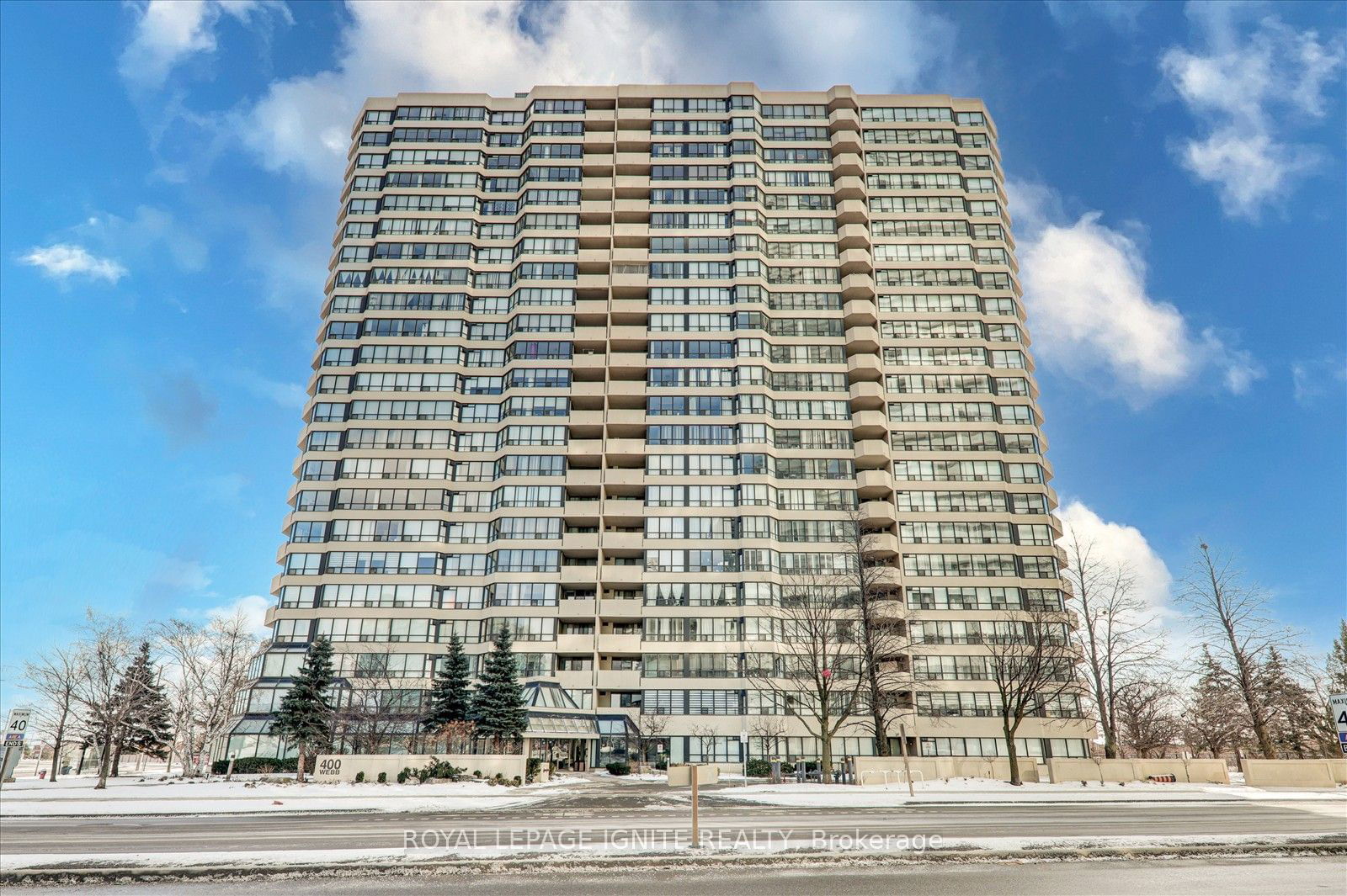 Condo for sale at 1505-400 Webb Drive, Mississauga, City Centre, L5B 3Z7 - MLS: W11970406