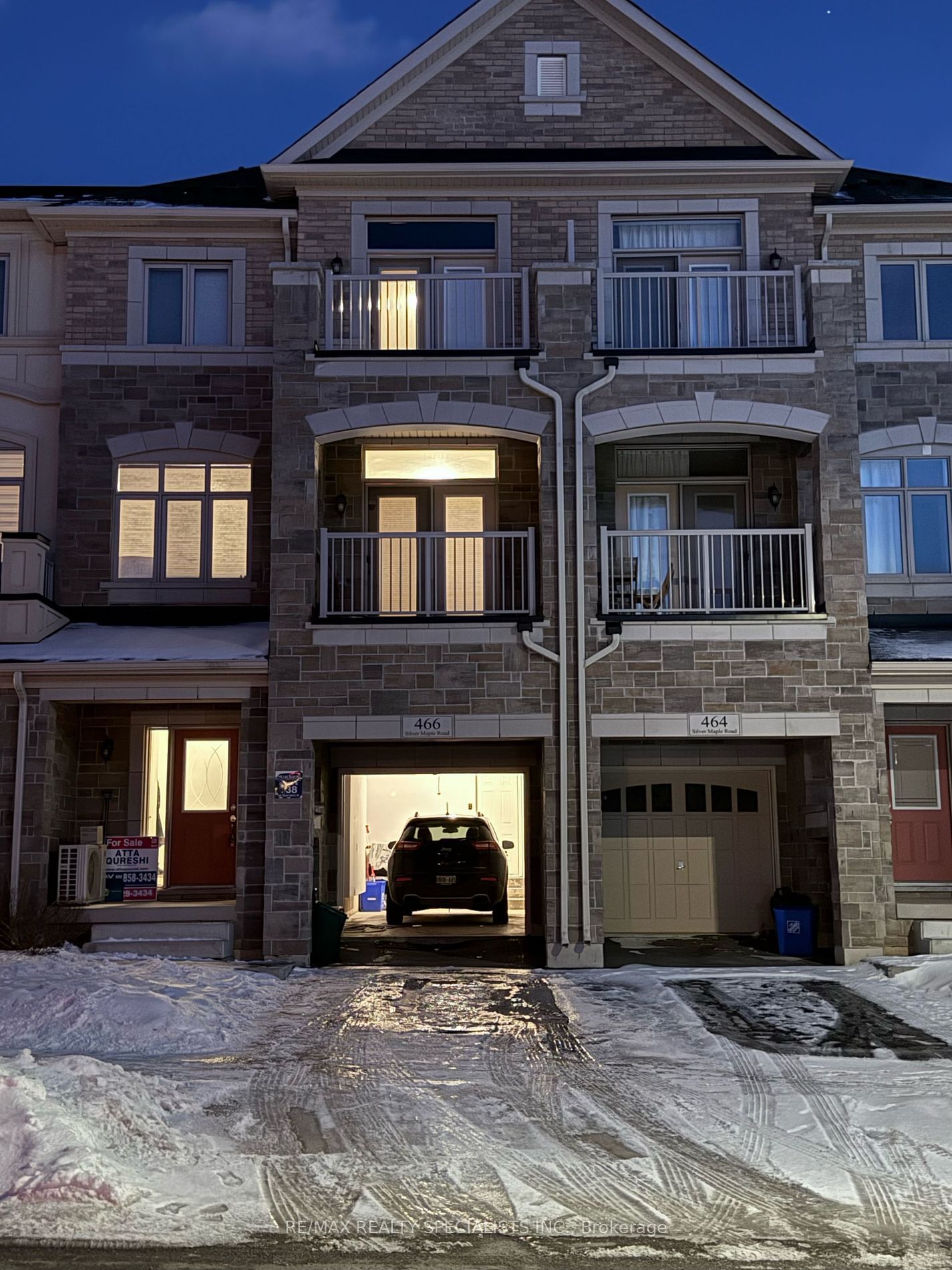 Townhouse for sale at 466 Silver Maple Road, Oakville, Rural Oakville, L6H 3P5 - MLS: W11970432