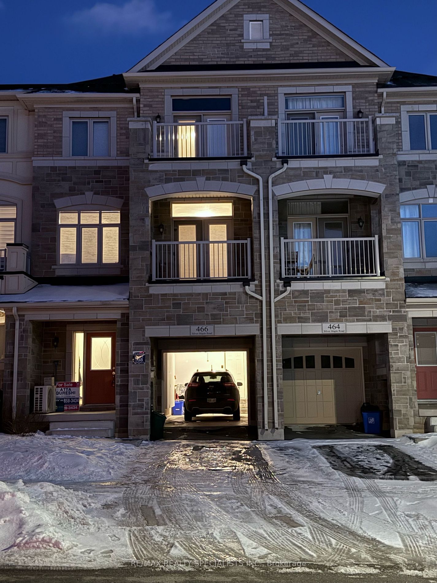 Townhouse for sale at 466 Silver Maple Road, Oakville, Rural Oakville, L6H 3P5 - MLS: W11970432