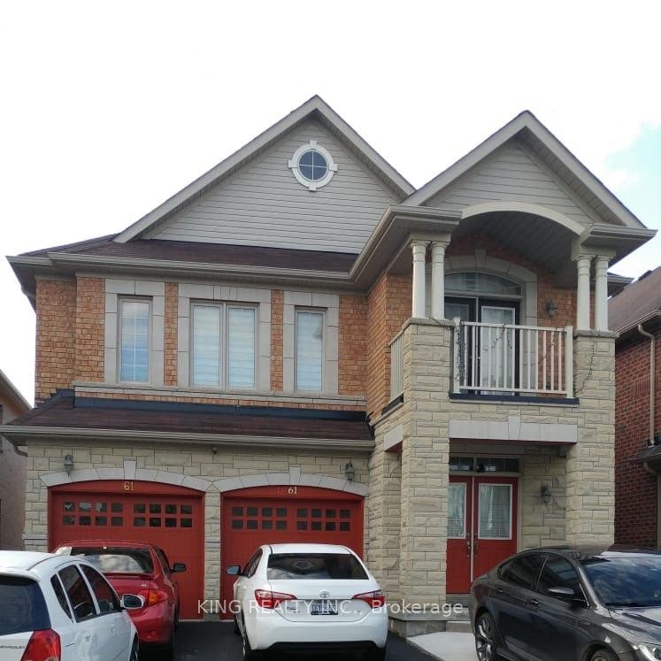 Detached House for lease at 61 Vanderpool Crescent, Brampton, Bram East, L6P 3W2 - MLS: W11970507