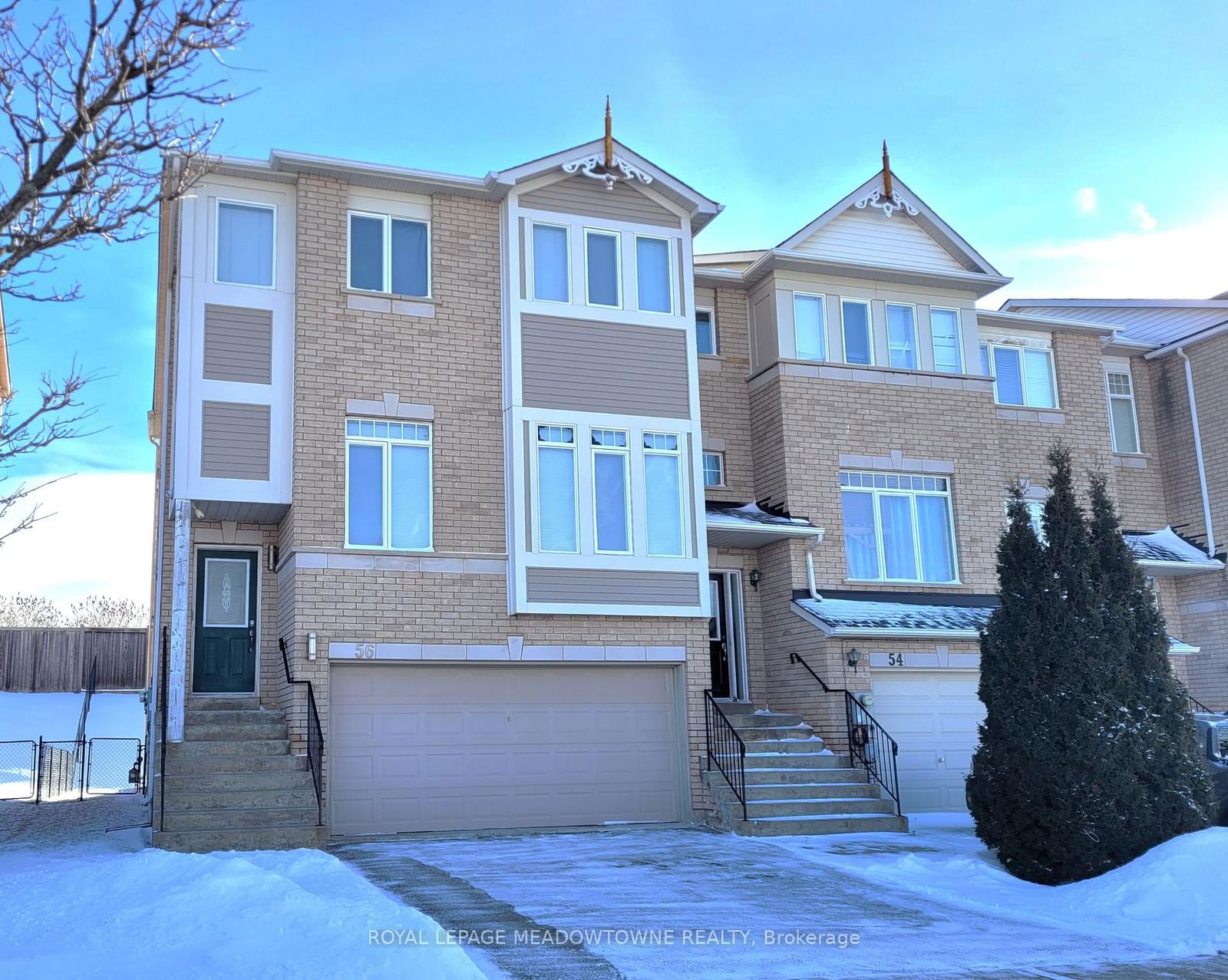 Townhouse sold at 56 Atwood Avenue, Halton Hills, Georgetown, L7G 6A1 - MLS: W11970926