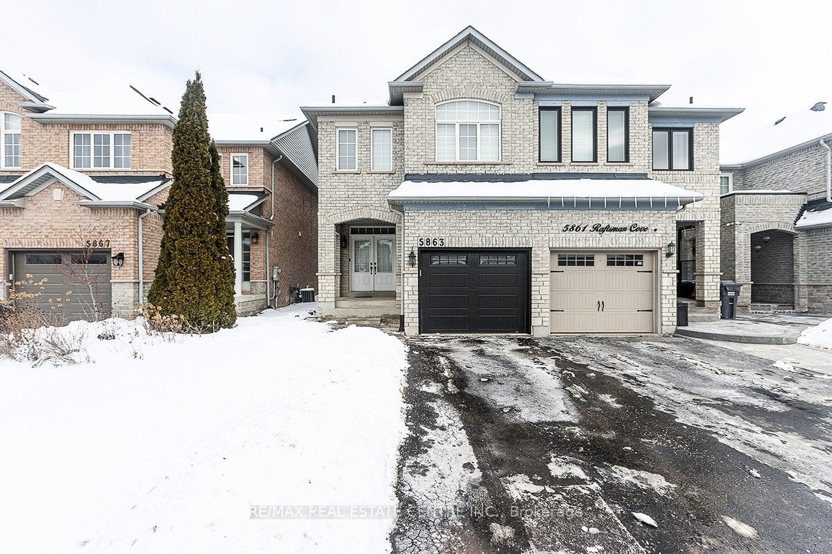 Semi-Detached House for sale at 5863 Raftsman Cove, Mississauga, Churchill Meadows, L5M 6P2 - MLS: W11971189