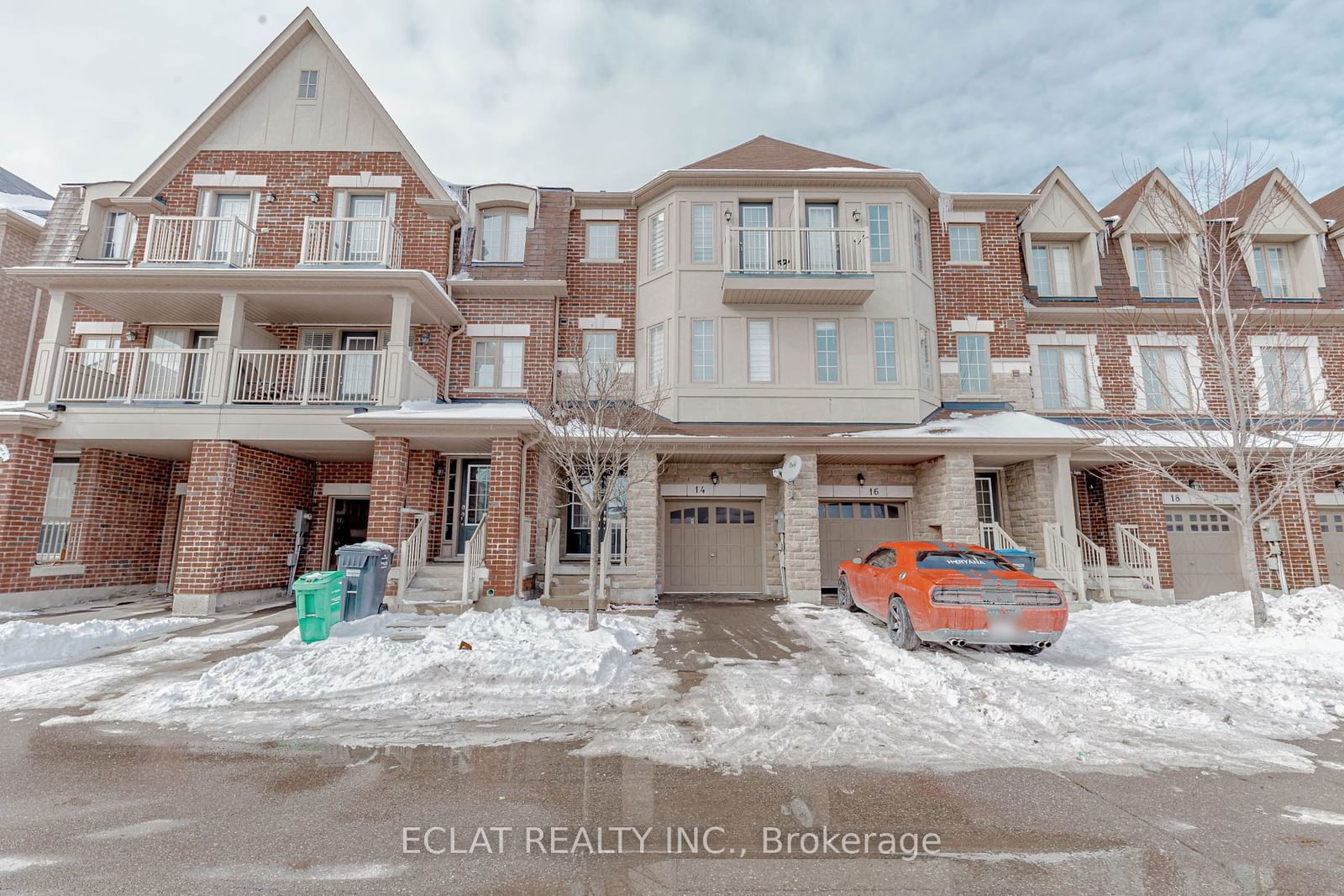 Townhouse for sale at 14 Tollgate Street, Brampton, Heart Lake East, L6Z 0J1 - MLS: W11971918