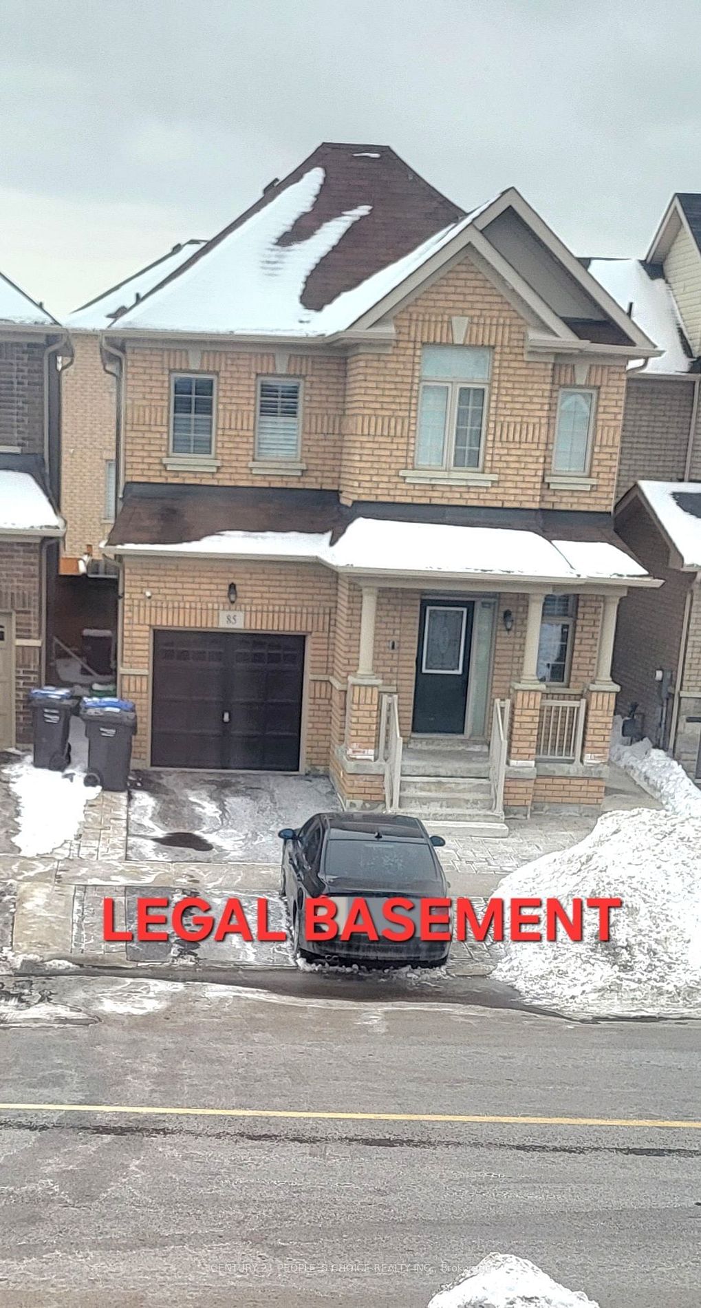 Detached House for lease at 85 Thornbush Boulevard, Brampton, Northwest Brampton, L7A 4J9 - MLS: W11972332