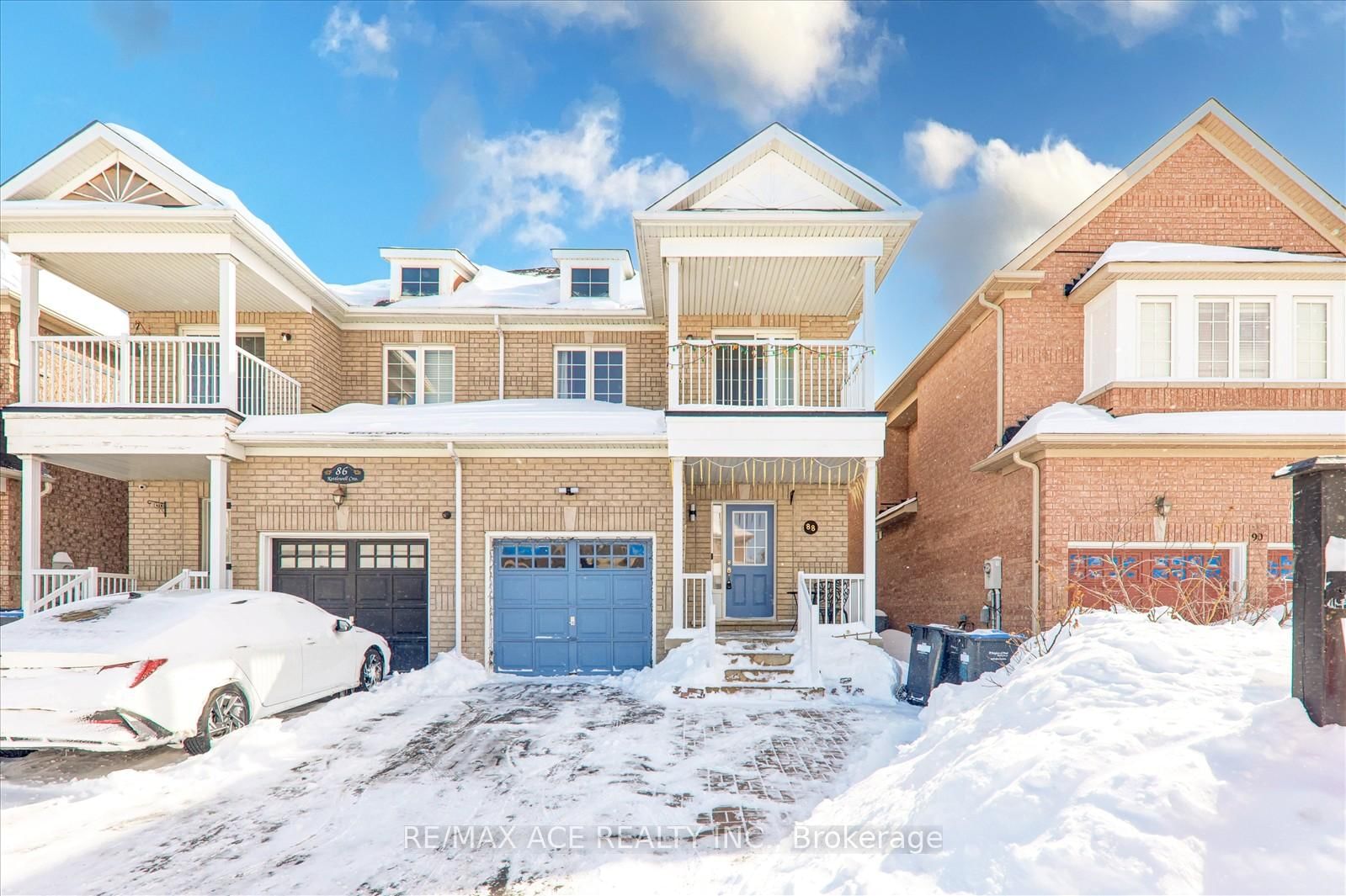 Semi-Detached House for sale at 88 Kettlewell Crescent, Brampton, Sandringham-Wellington, L6R 0T1 - MLS: W11973122