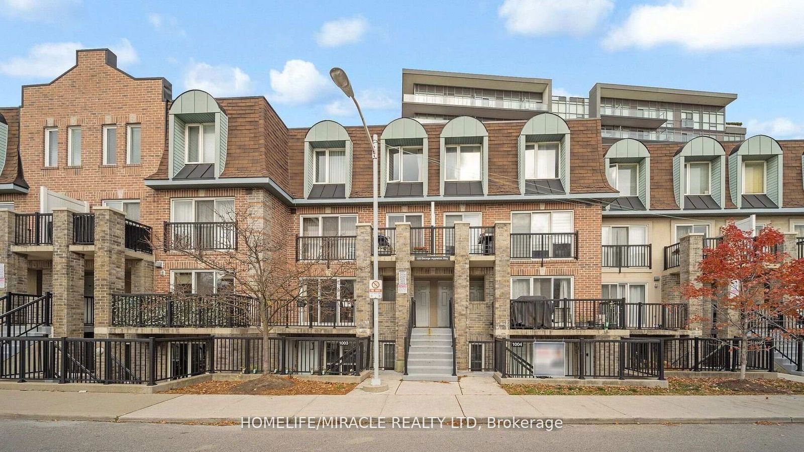 Townhouse for sale at 1004-125 George Appleton Way, Toronto, Downsview-Roding-CFB, M3M 0A2 - MLS: W11974302