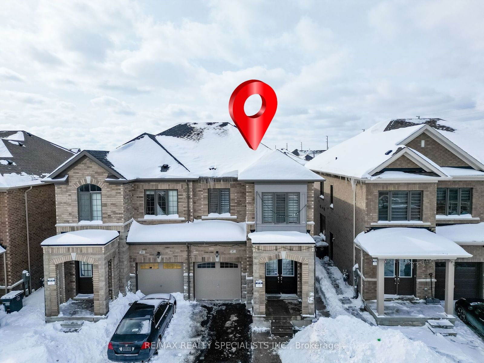 Semi-Detached House for sale at 97 Boathouse Road, Brampton, Northwest Brampton, L7A 5B7 - MLS: W11974742