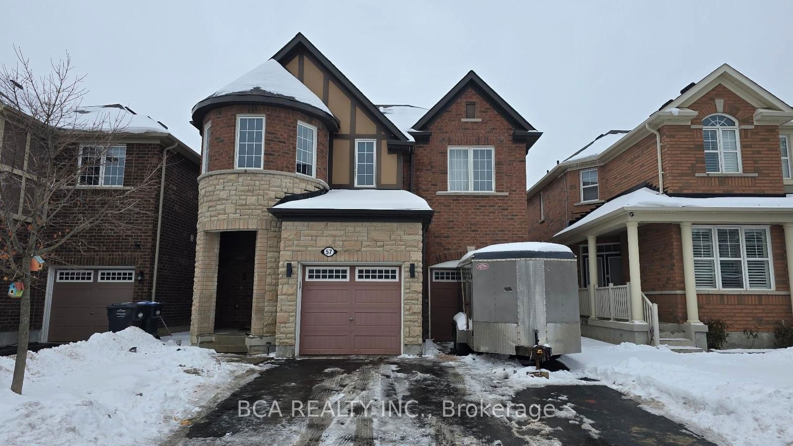 Detached House for lease at 57 Leadenhall Road, Brampton, Northwest Brampton, L7A 4G2 - MLS: W11976959