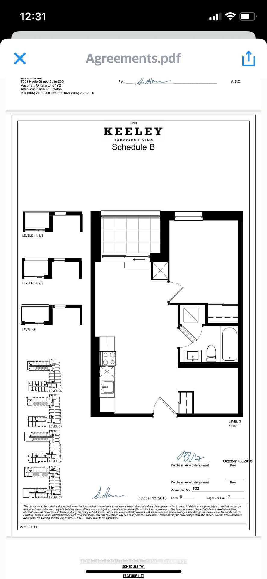 Condo for lease at 602-3100 Keele Street, Toronto, Downsview-Roding-CFB, M3M 2H4 - MLS: W11978309