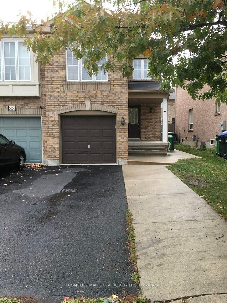 Semi-Detached House for lease at 35 Lonestar Crescent, Brampton, Fletcher's Meadow, L7A 2G7 - MLS: W11978914