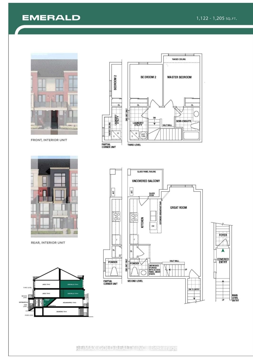 Townhouse for lease at 65 Romilly Drive, Brampton, Northwest Brampton, L7A 0A7 - MLS: W11980393