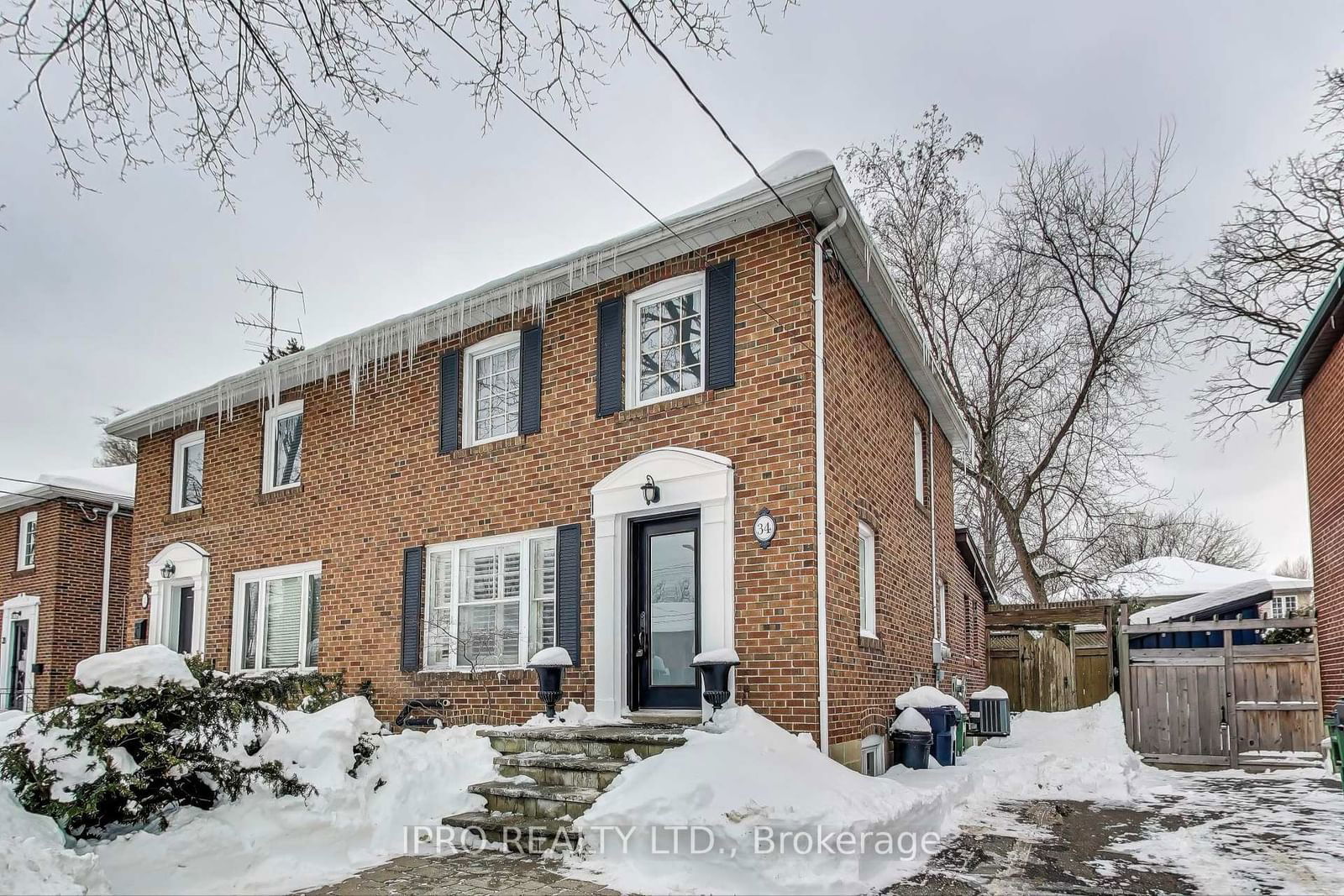 Semi-Detached House for sale at 34 Allanbrooke Drive, Toronto, Kingsway South, M9A 3N8 - MLS: W11980689