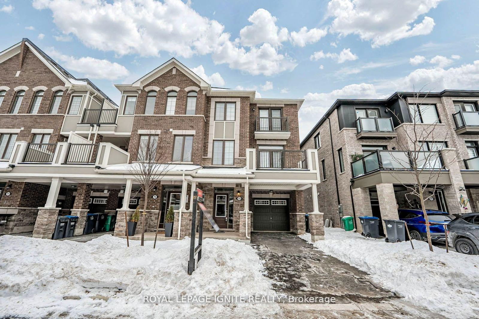 Townhouse for sale at 75 Melmar Street, Brampton, Northwest Brampton, L7A 5K8 - MLS: W11981628