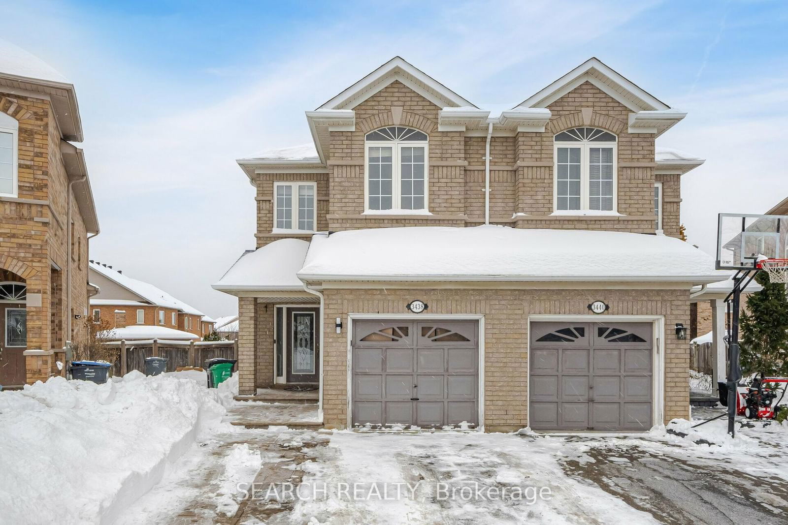 Semi-Detached House for sale at 3438 Fountain Park Avenue, Mississauga, Churchill Meadows, L5M 7E3 - MLS: W11981642