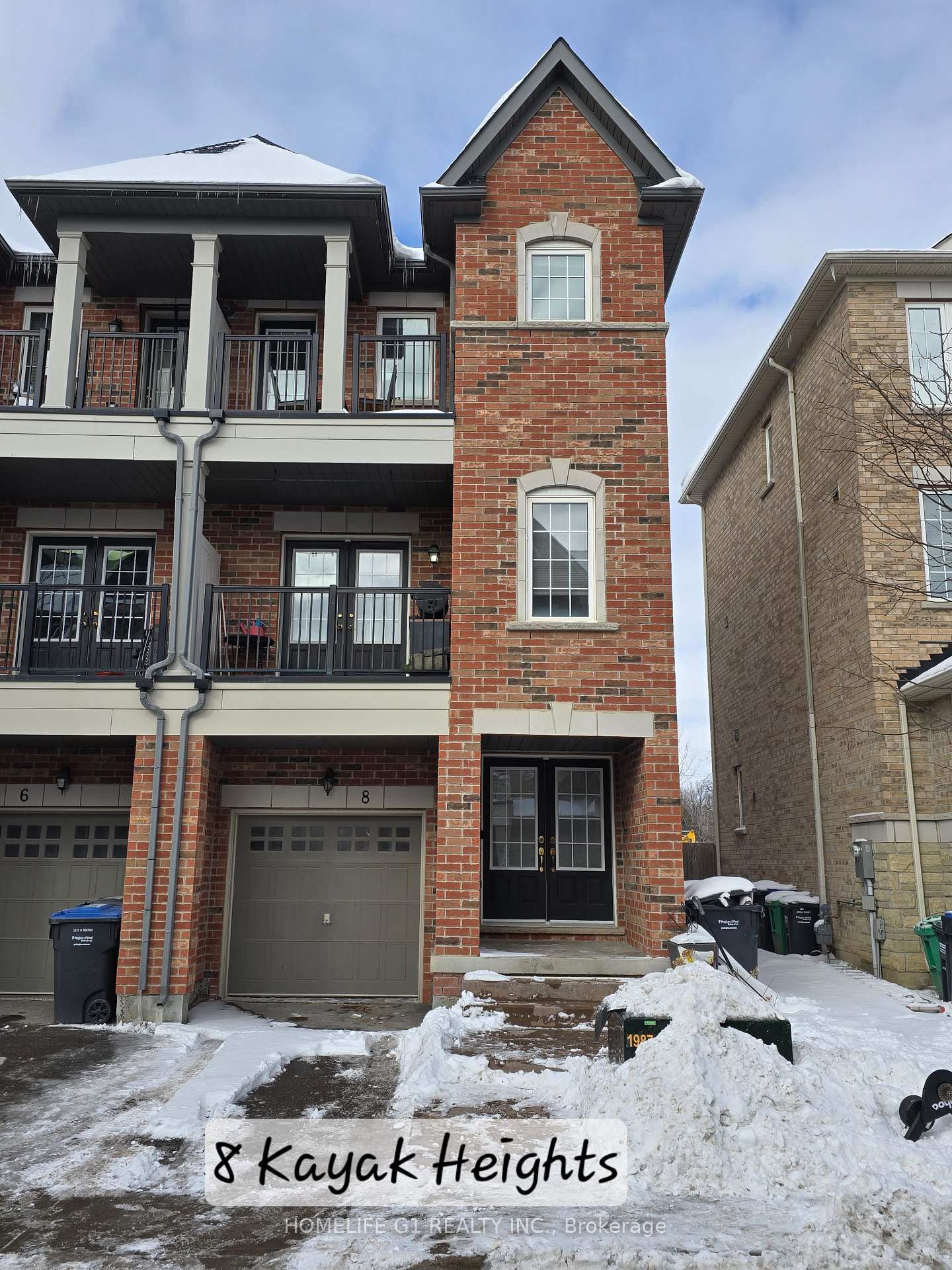 Townhouse for sale at 8 Kayak Heights, Brampton, Heart Lake East, L6Z 0B4 - MLS: W11983580