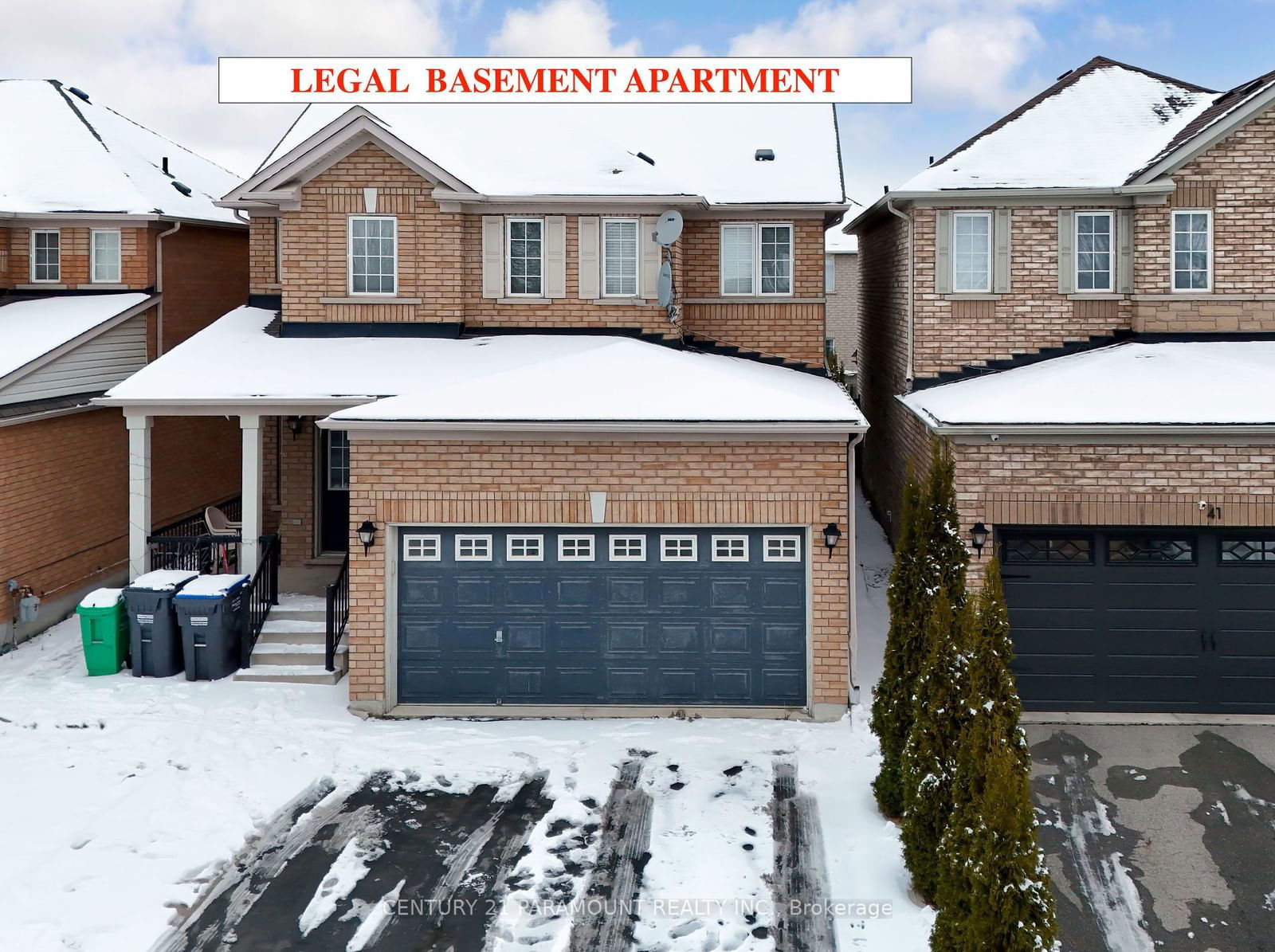 Detached House for sale at 43 Crystal Glen Crescent, Brampton, Credit Valley, L6X 0K1 - MLS: W11983863