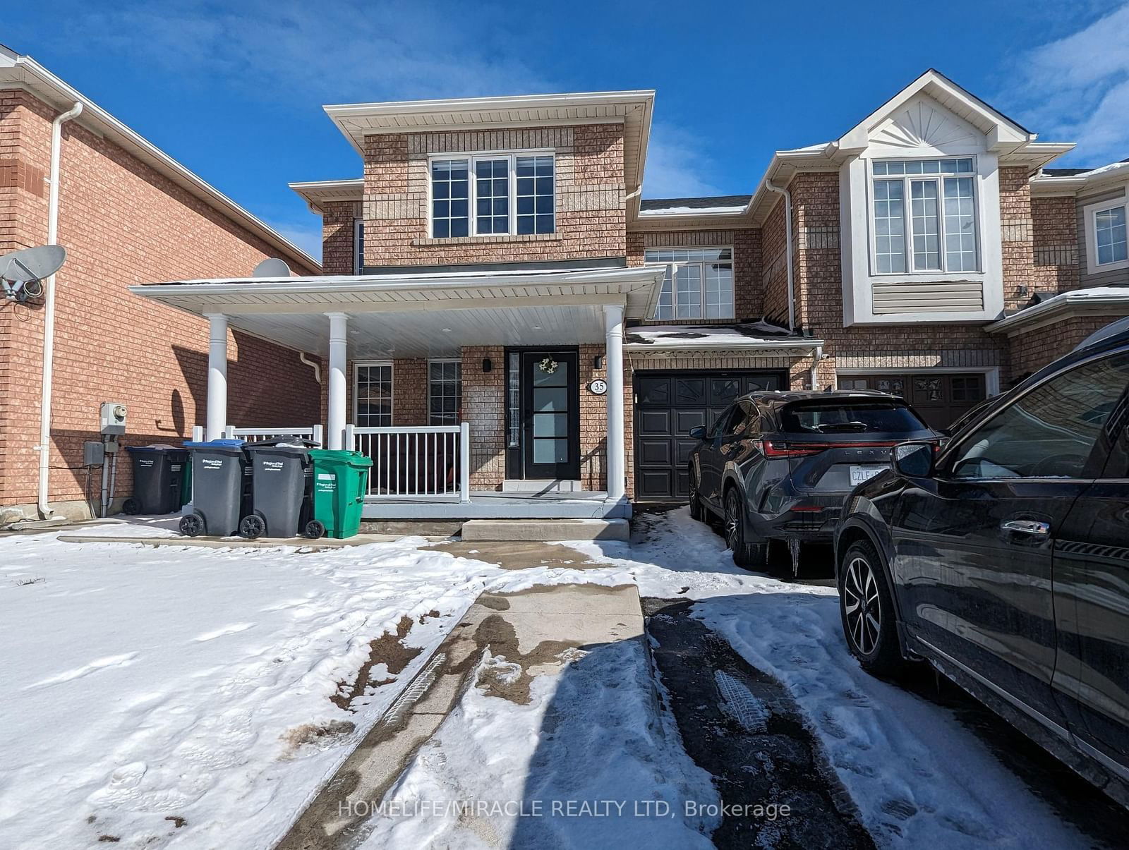 Semi-Detached House for lease at 35 Serenity Lane, Brampton, Sandringham-Wellington, L6R 2T1 - MLS: W11984204