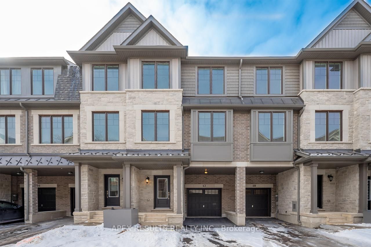 Townhouse for sale at 12 Folcroft Street, Brampton, Credit Valley, L6Y 0B6 - MLS: W11985280