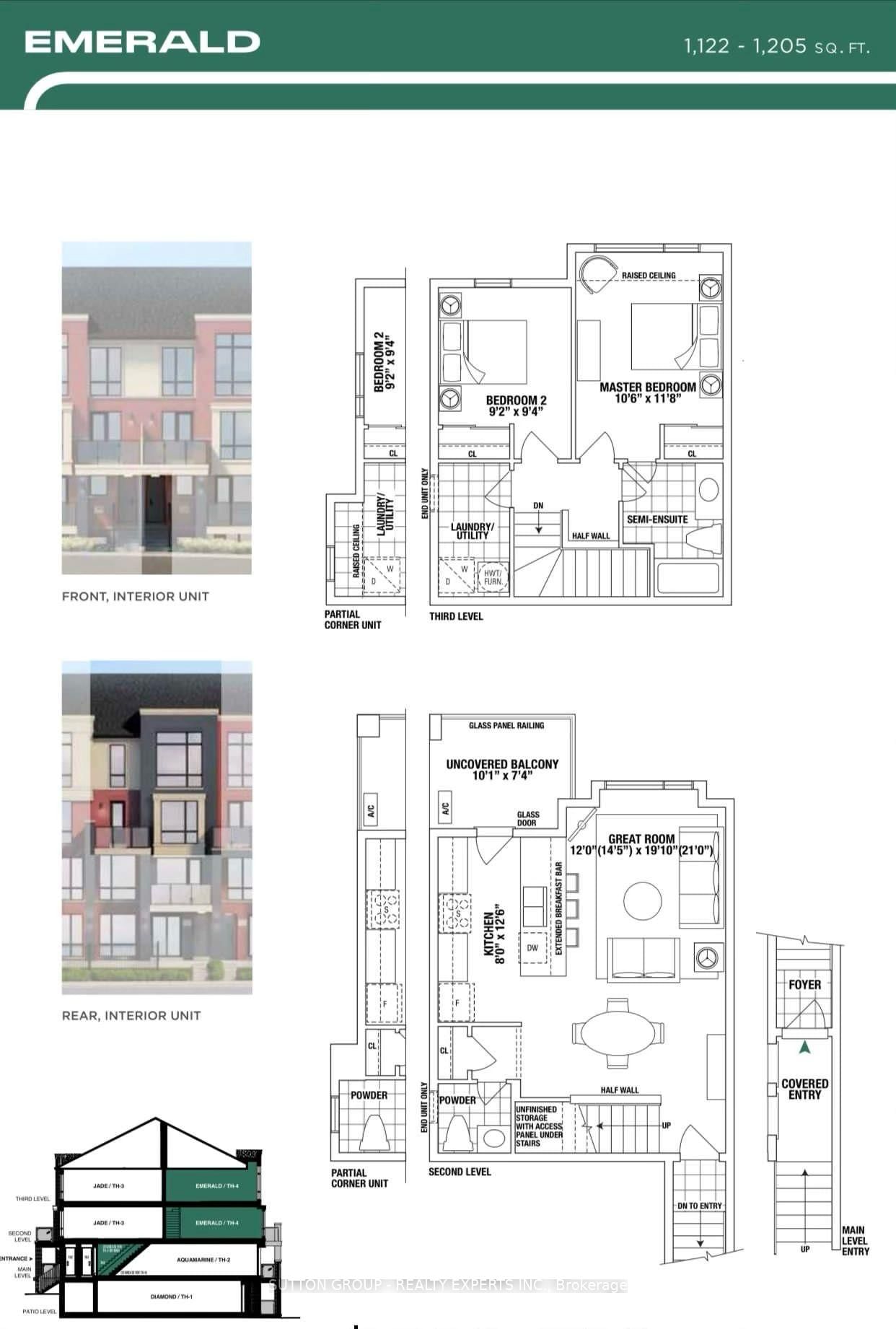 Townhouse for sale at 8-65 Romilly Avenue, Brampton, Northwest Brampton, L7A 5L8 - MLS: W11986051