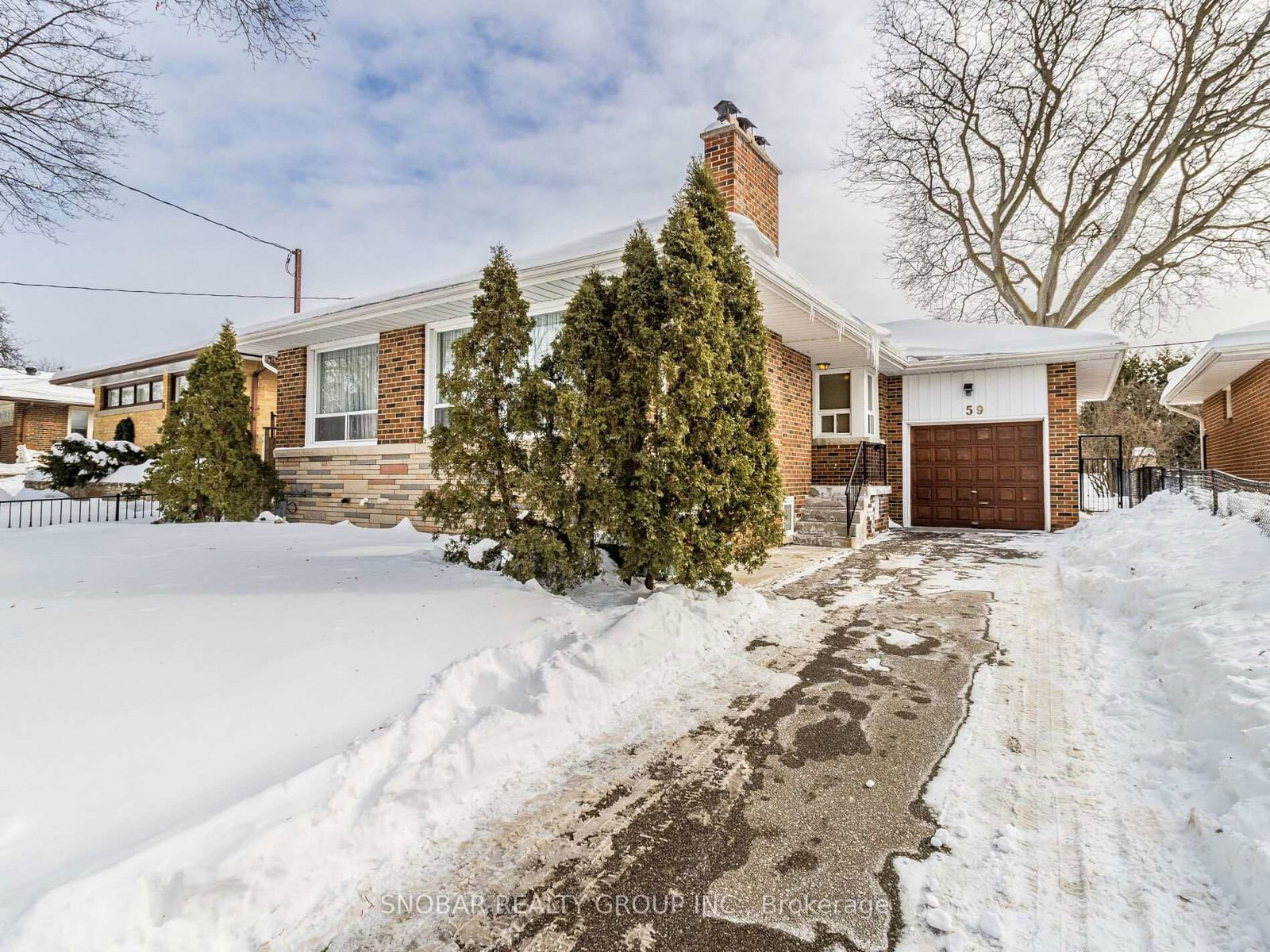 Detached House for sale at 59 Saskatoon Drive, Toronto, Kingsview Village-The Westway, M9P 2G1 - MLS: W11986404