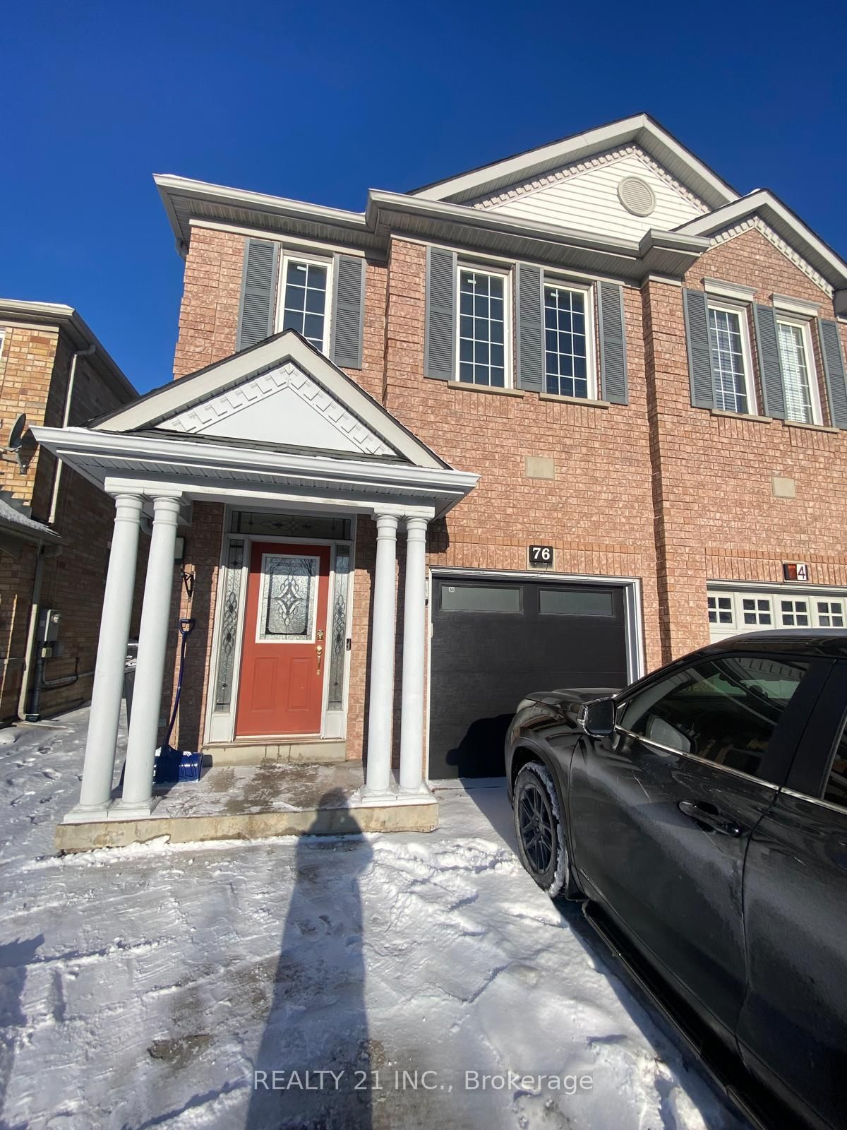 Semi-Detached House for sale at 76 Sweet Clover Crescent, Brampton, Sandringham-Wellington, L6R 2Z9 - MLS: W11988455