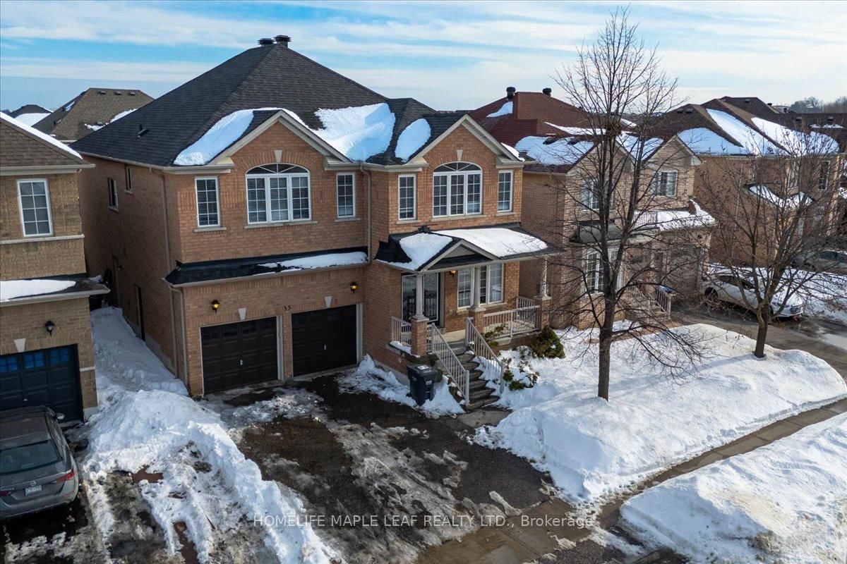 Detached House for sale at 33 Honeybee Drive, Brampton, Sandringham-Wellington, L6R 3E1 - MLS: W11988610