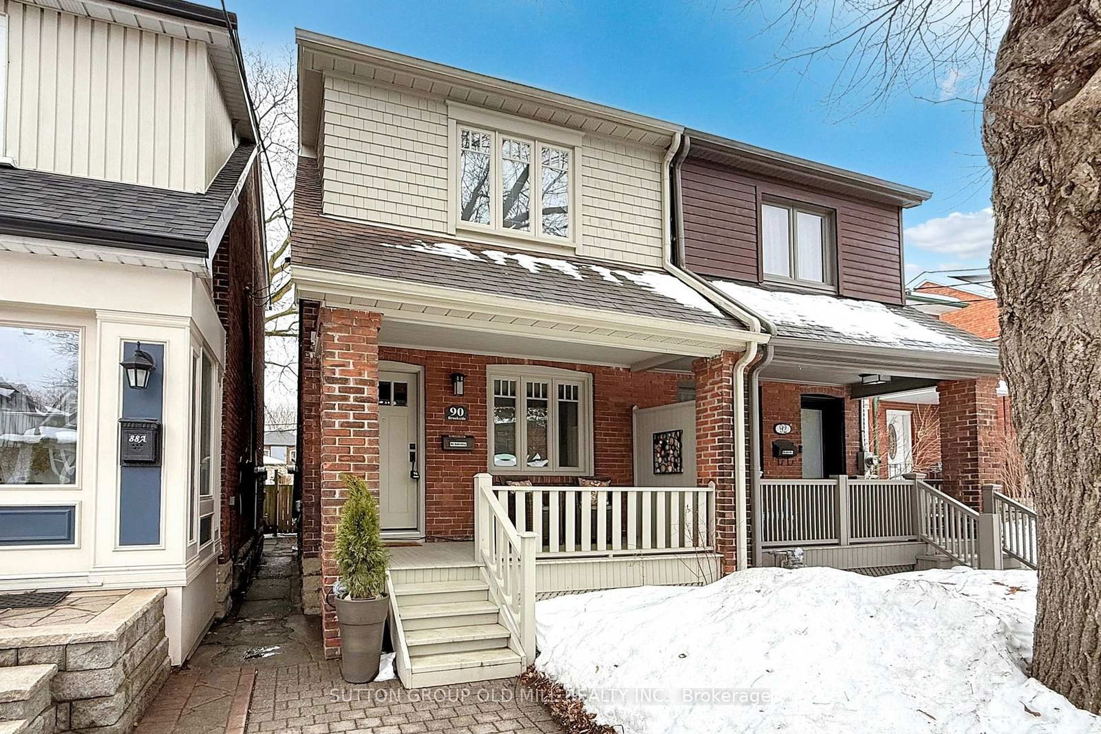 Semi-Detached House for sale at 90 Brookside Avenue, Toronto, Runnymede-Bloor West Village, M6S 4G9 - MLS: W11988695