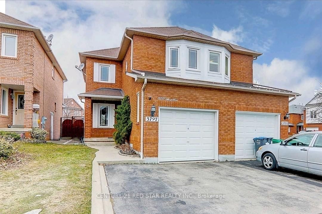 Semi-Detached House for lease at Upper Level-3797 Allcroft Road, Mississauga, Lisgar, L5N 6T9 - MLS: W11989290