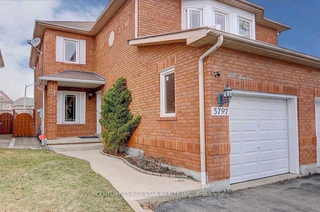 Semi-Detached House for lease at Upper Level-3797 Allcroft Road, Mississauga, Lisgar, L5N 6T9 - MLS: W11989290