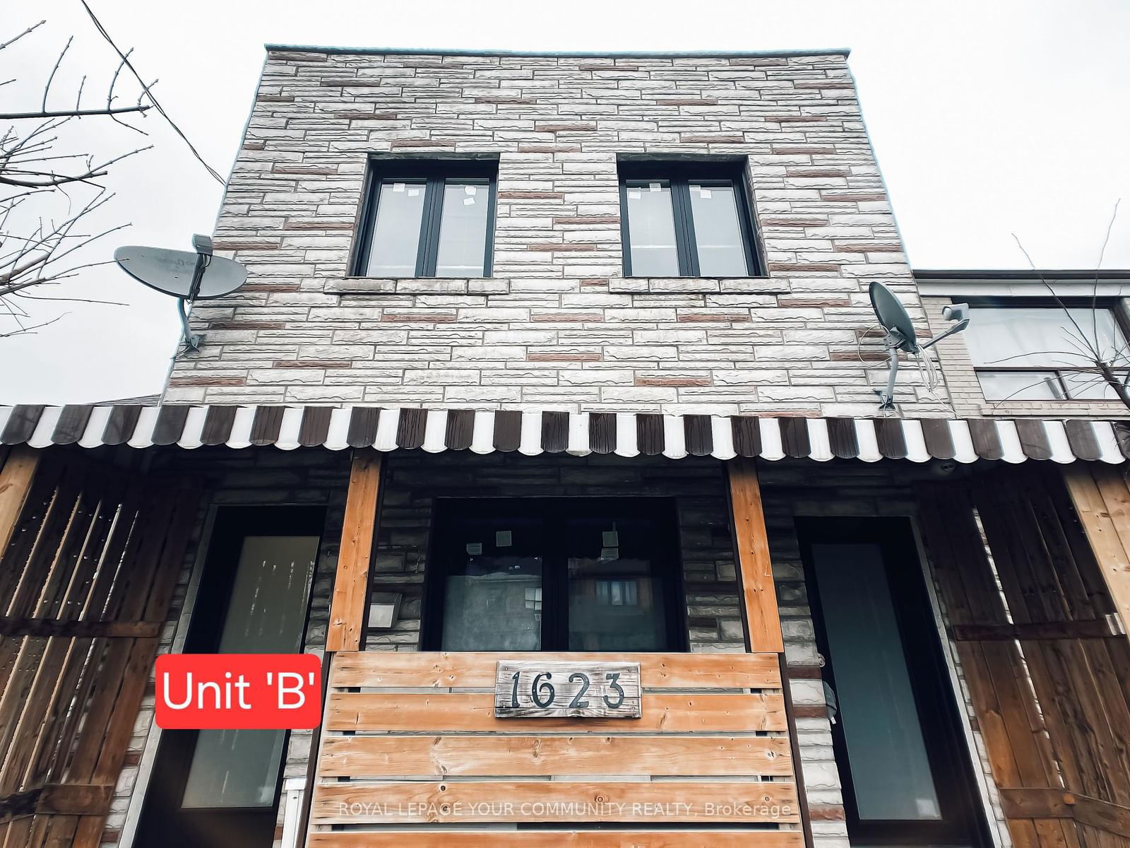 Detached House for lease at Unit B-1623 Keele Street, Toronto, Keelesdale-Eglinton West, M6M 3V8 - MLS: W11990050