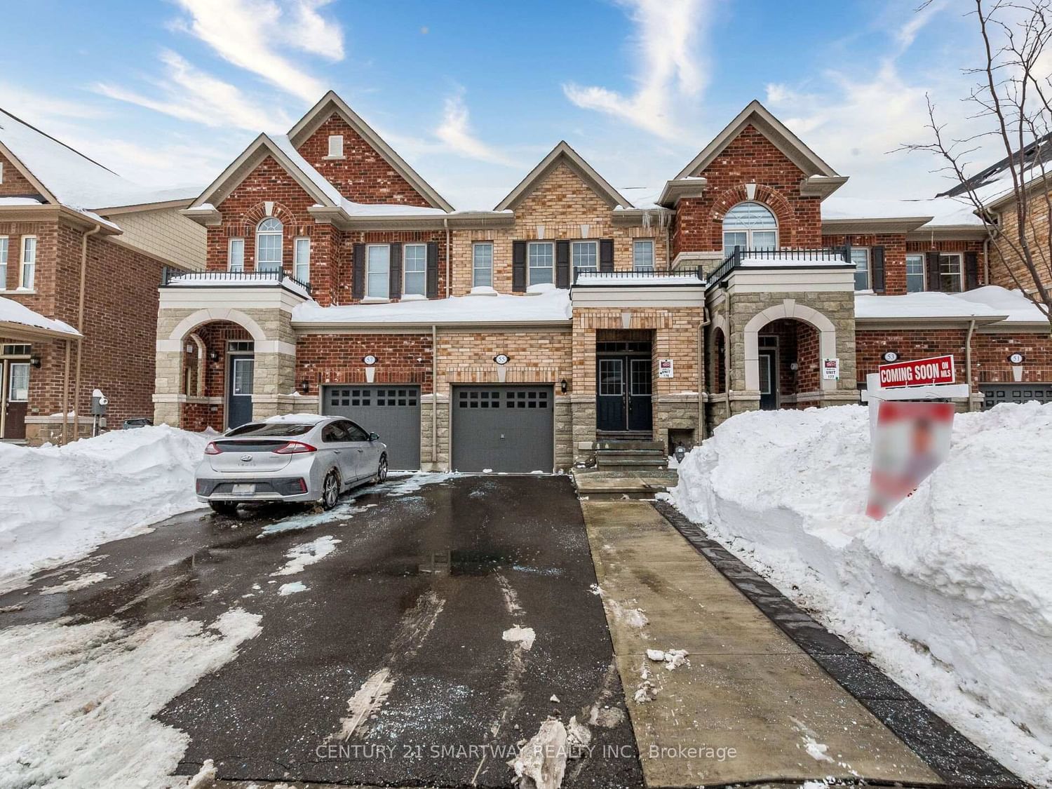 Townhouse for sale at 55 Pearman Crescent, Brampton, Northwest Brampton, L7A 4Y9 - MLS: W11991235